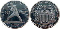 USA 1 Dollar XXV. Olympische Spiele in Barcelona - Baseball Spieler -