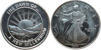 USA 1 Oz Silber Dawn of a New Millennium - Walking Liberty - 1 Oz Silber -