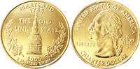 USA Quarter-Dollar Die offiziellen Quarter-Dollars der USA -Maryland 1788- -