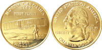 USA Quarter-Dollar Die offiziellen Quarter-Dollars der USA -North Carolina 1789- -