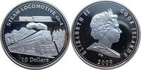 Cook Islands 10 Dollars Dampflokomotive GS-4 Daylight -