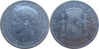 Spanien 5 Pesetas Alfonso XIII. -