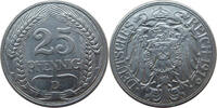 Kaiserreich Deutsches Reich 25 Pfennig -