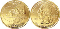 USA Quarter-Dollar Die offiziellen Quarter-Dollars der USA -Indiana 1816- -