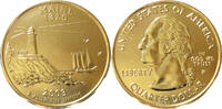 USA Quarter-Dollar Die offiziellen Quarter-Dollars der USA -Maine 1820- -