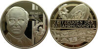 Medaille Zeitzeugen des 20. Jh. - Helmut Kohl - vergoldet -