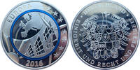 Europa Medaille Erneuerbare Energien in Europa - mit blauem Ring - inkl. orig. Folder -