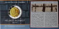 Bundesrepublik Deutschland 5 x 2 Euro 100. Geburtstag Helmut Schmidt (1918-2018) Der 5. Bundeskanzler der BRD -