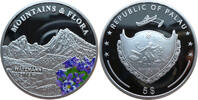 Palau 5 Dollars Der Watzmann - Silber mit Farbapplikation -