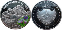 Palau 5 Dollars Der Dachstein - Silber mit Farbapplikation -