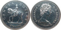 Kanada 1 Dollar 100 Jahre Königlich Kanadische Berittene Polizei (1823-1973) -