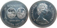 Kanada 1 Dollar 100 Jahre Stadt Winnipeg -