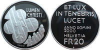 Schweiz 20 Franken Lumen Christi - Das Licht Christi -