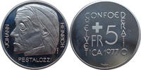 Schweiz 5 Franken Johann Heinrich Pestalozzi -