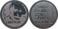 Schweiz 5 Franken Albert Einstein -