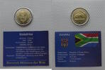 Südafrika 5 Rand Bimetall-Münzen der Welt - in Noppenfolie verschweißt -