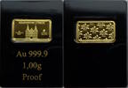 Deutschland Minibarren Deutsche Wahrzeichen in Gold - Holstentor Lübeck -