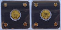Tschad 3000 Francs Springbock - 1/500 Oz Gold -