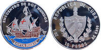 Kuba 10 Pesos Santa Maria - 1 Oz Silber mit Farbapplikation -