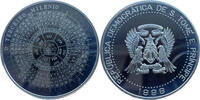 St. Thomas und Prinzeninsel / Sao Tomé e Principe 2000 Dobras Kalendermünze Millenium -