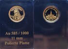 Laos 500 Kip 2018 Panthera Tigris - 0,29 g Feingold PP, fleckig 55,00 EUR  + 15,50 EUR frais d'envoi