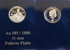 Samoa 1 Dollar 2017 300. Geburtstag Maria Theresa - 0,29 g Feingold PP, ... 55,00 EUR  + 15,50 EUR frais d'envoi
