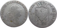 Brandenburg Preussen 4 Groschen / 1/6 Taler 1797 Friedrich Wilhelm II. (... 85,00 EUR  + 15,50 EUR frais d'envoi