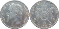 Frankreich K&ouml;nigreich 5 Francs 1868 A Napoleon III. vz, Fleck RS 89,00 EUR  + 15,50 EUR frais d'envoi
