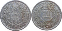 Marokko 20 Francs 1366 FRENCH PROTECTORATE ss 12,00 EUR  + 15,50 EUR frais d'envoi