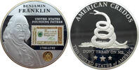 USA Gigant Medaille Benjamin Franklin - United States founding Father - ... 28,00 EUR  + 15,50 EUR frais d'envoi