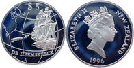 Neuseeland 5 Dollars 1996 Entdeckung Neuseelands durch Abel Tasman PP 129,00 EUR  + 16,00 EUR frais d'envoi