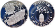 Ungarn 1000 Forint 1995 Altes Donau-Schiff Hableany PP 99,00 EUR  + 15,50 EUR frais d'envoi