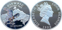 Cook Inseln 10 Dollars 1996 Olympic National Park - Adler - Farbm&uuml;nze PP... 89,00 EUR  + 15,50 EUR frais d'envoi