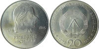 DDR 20 Mark Friedrich von Schiller (1759-1805) -