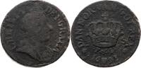 DÄNEMARK 1/2 Skilling Christian V. von Dänemark 1670-1699 -