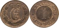 DÄNEMARK Skilling Christian IX. 1863-1906 -