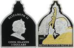 COOK-INSELN 5 Dollars Elizabeth II. 1979-2022 2011 -
