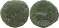 GRIECHEN. ITALIEN AE 20.0 um 225-210 v.Chr. -