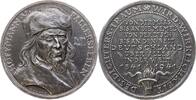 DICHTER UND SCHRIFTSTELLER Zwei zusammengesetzte einseitige Eisen-Gussmodelle von Vorder- und Rückseite der Medaille Hoffmann von Fallersleben 1798-1874 -