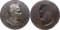 DEUTSCHLAND Einseitiger Eisen-Abguss der Vorderseite der Bronze-Gussmedaille Drittes Reich 1933-1945 -