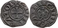 ITALIEN Denaro Konstanze I., 1194-1198, und Heinrich VI. von Hohenstaufen 1194-1197 o. J. (1194-1196) -