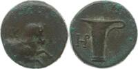 GRIECHEN. AIOLIS AE 16.0 um 350-250 v. Chr. -