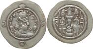 GRIECHEN. SASANIDEN Drachme Hormizd IV. 579-590 Jahr 10 -