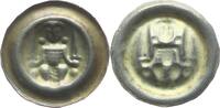 ANHALT Brakteat Heinrich II., 1252-1266, oder Otto I. 1266-1305 -