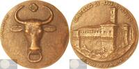 Italy Renaissance Medal Castello Bufalini in San Giustino. -