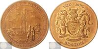 United States of America Historical Medal Boston: 350th Anniversary of the sailing of The Mayflower - Pilgrim Fathers -