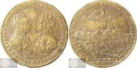 Russia / Austria Historical Medal Battle of Leipzig Jeton by Stettner - Völkerschlacht bei Leipzig -