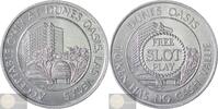 United States of America Historical Medal Las Vegas: Hotel & Casino Dunes Oasis - Free Slot Play Token -