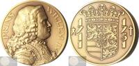 Koninkrijk der Nederlanden Historiepenning Prins Willem IV van Oranje-Nassau (1711-1751) door J.C. Wienecke. -
