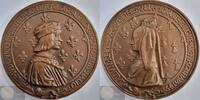 France Historical Medal Marriage of Louis XII of France and Anne of Brittany -